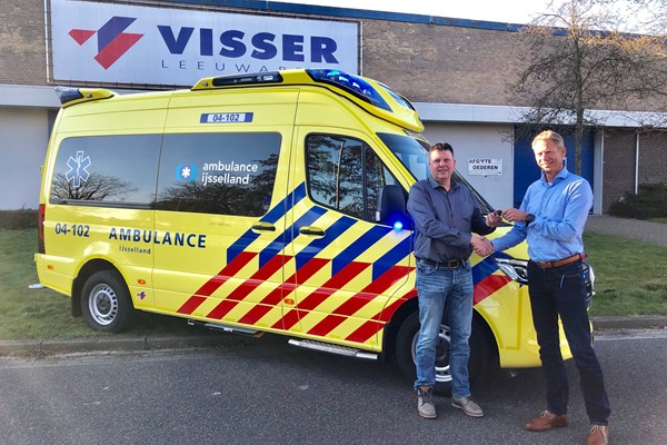 Nieuwe ambulances voor Ambulance IJsselland
