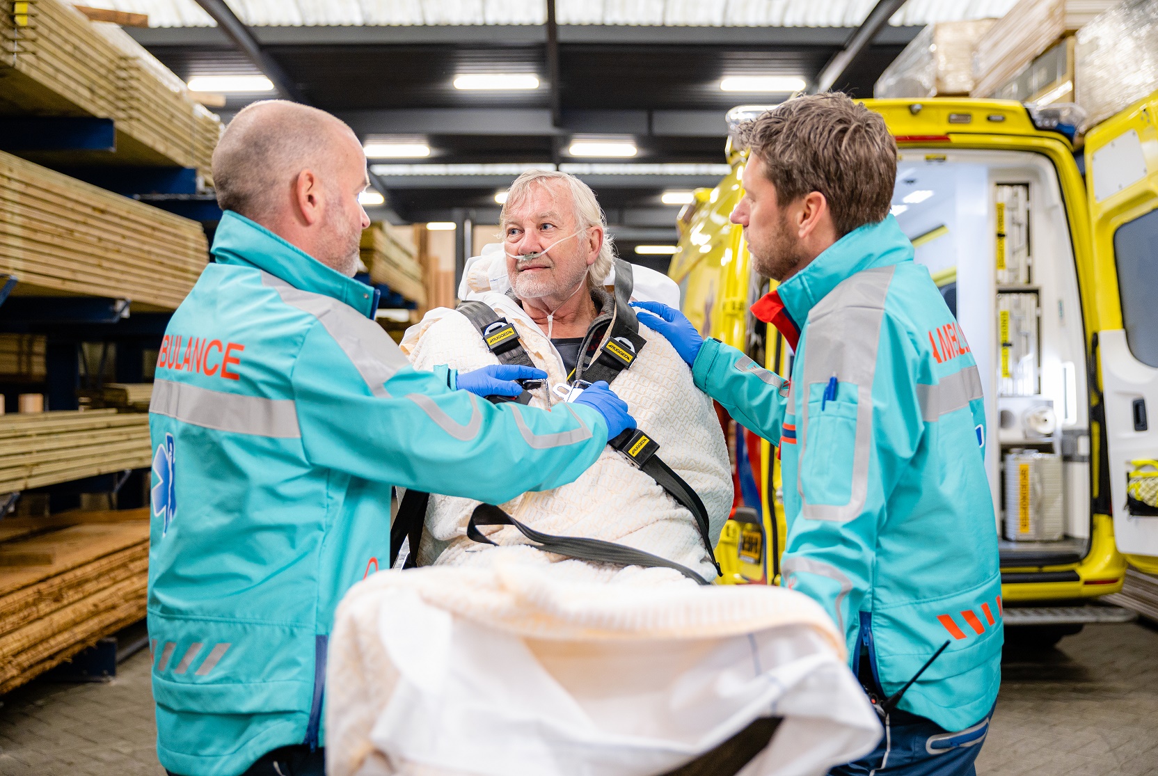 Patiënten wederom zeer positief over ambulancezorg